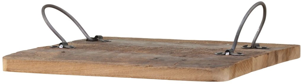 Dekoračný drevený podnos s ušami Grimaud Unit - 30*30*2 cm