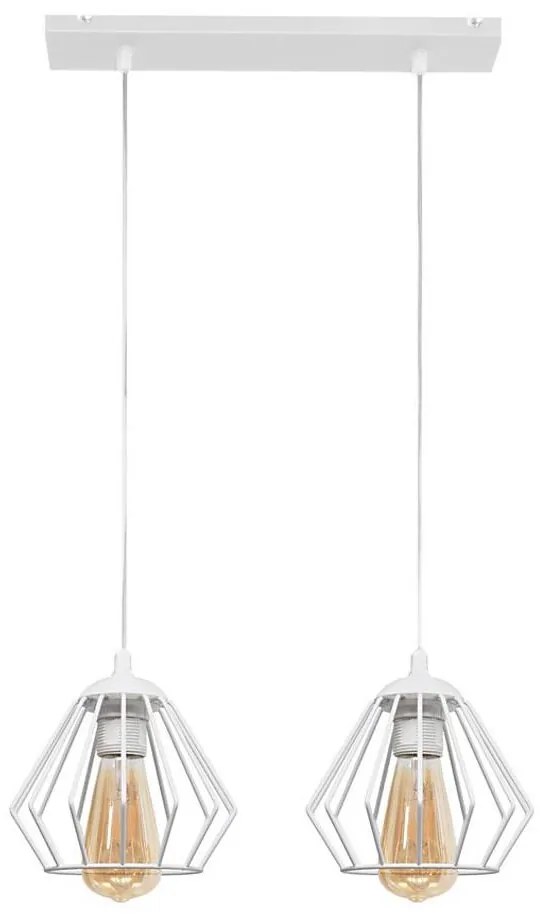 Luster na lanku AGAT 2xE27/15W/230V