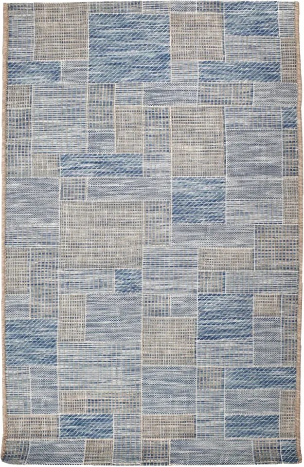 Kusový koberec Terazza 21107-733 Ivory Silver/Blue - 200x290 cm