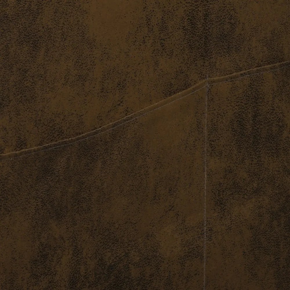 Hnedé kreslo z imitácie kože Lofty Lilly – Miuform