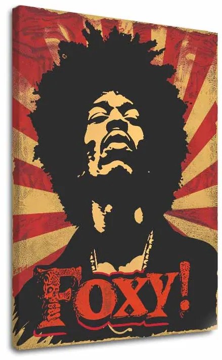 Jimi Hendrix obraz na plátne - Legenda zvuku