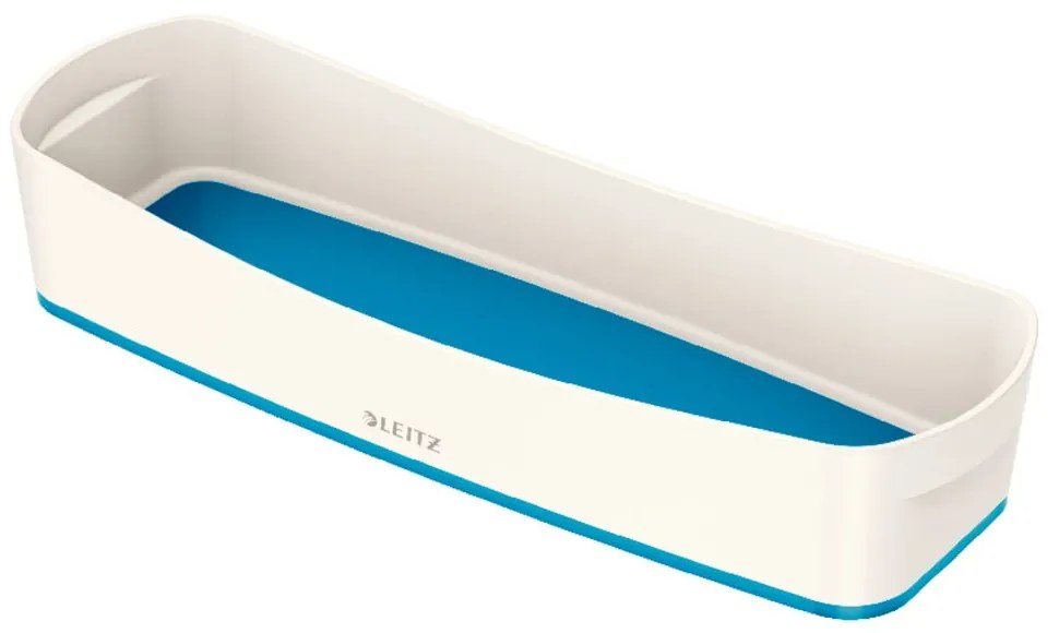 Bielo-modrý stolový organizér Leitz MyBox, dĺžka 31 cm