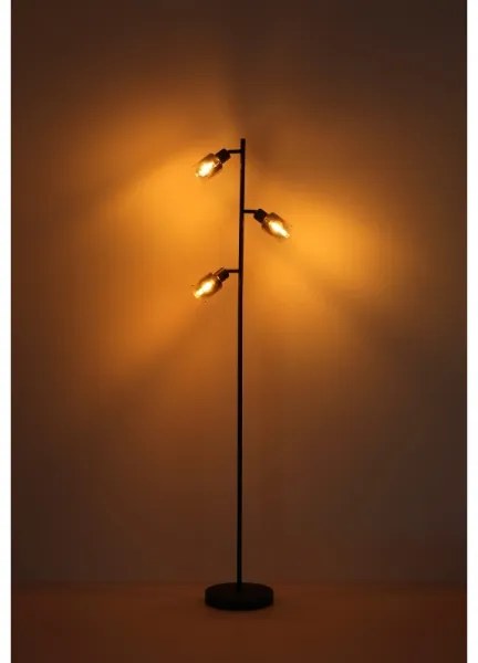 Globo 54308S - Stojacia lampa HUBERTUS 3xE14/40W/230V