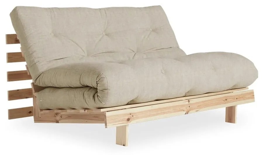 Variabilná pohovka Karup Design Roots Raw/Linen Beige