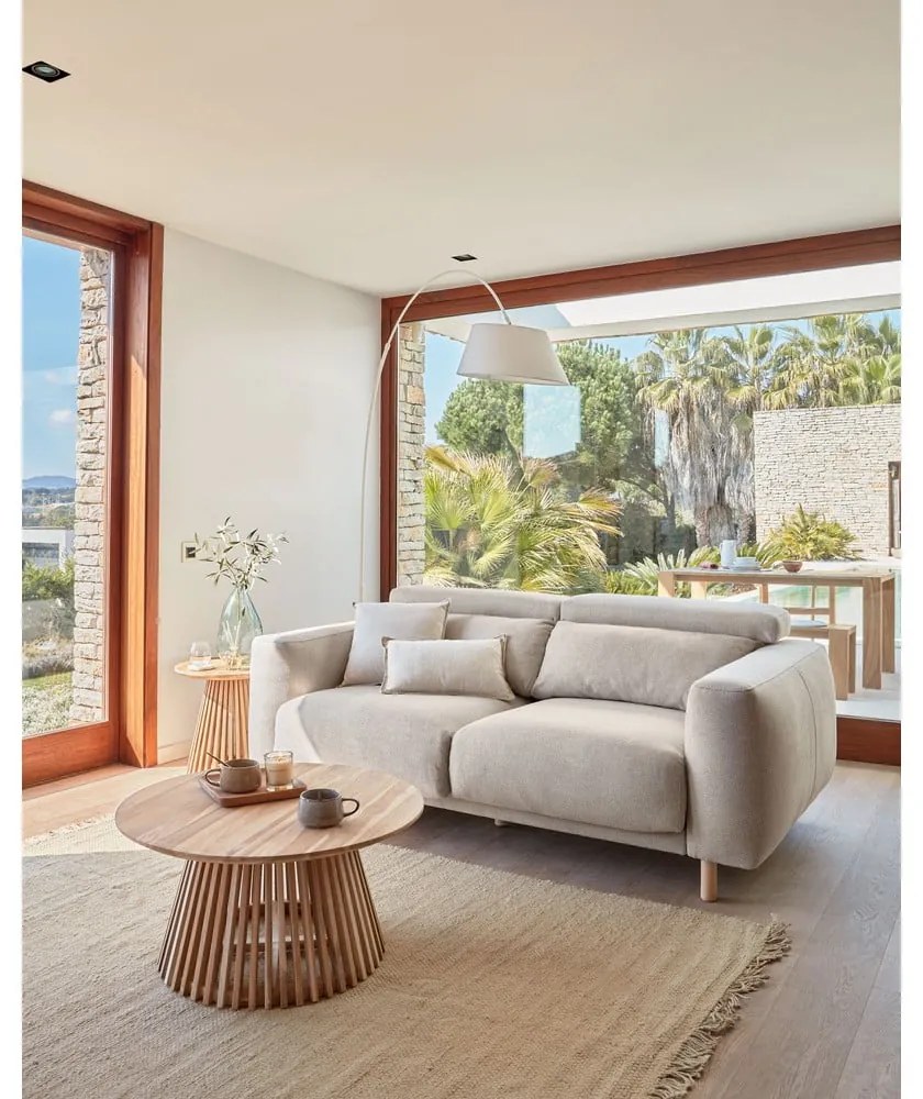 Béžová pohovka 215 cm Singa - Kave Home