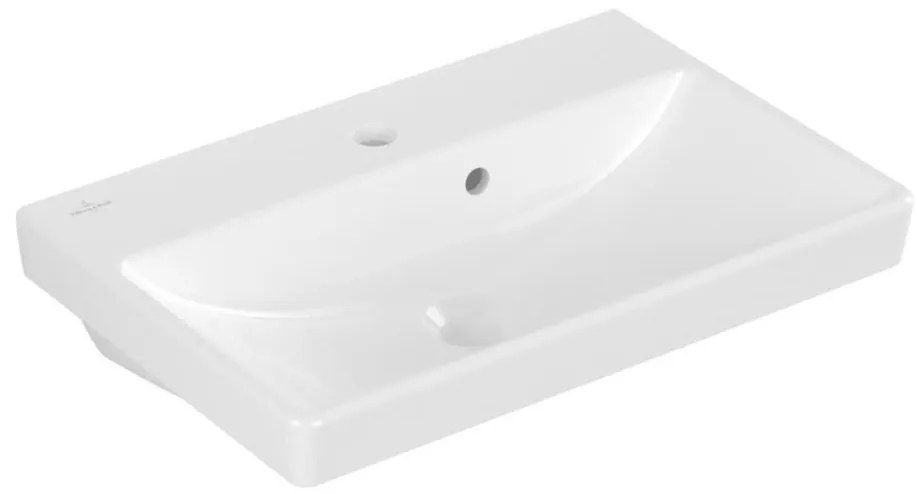 Villeroy & Boch 4A005501 - Závesné umývadlo AVENTO 55x37 cm keramika/biela