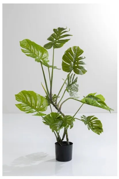 KARE DESIGN Dekoratívna rastlina Monstera 110 cm 110 × 50 × 40 cm