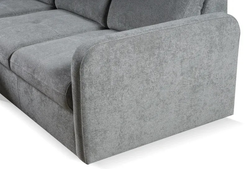 Sedacia súprava Emily U, sivá (tatum 283)