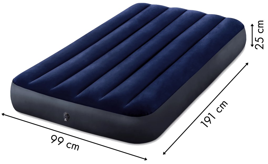 Intex Nafukovací matrac na spanie 191x99 cm jednolôžko INTEX 64757