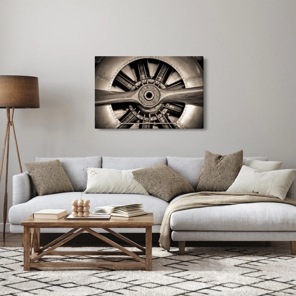 Obraz - Letecká vrtuľa (90x60 cm)