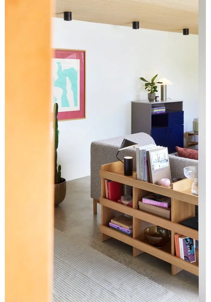 Knižnica v dekore duba v prírodnej farbe 120x70x32 cm Momentum – Hübsch