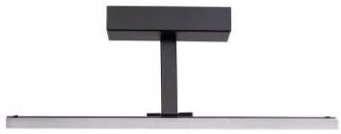 BERGE Nástenné svietidlo LED do kúpeľne - 60 cm - 14 W čierne