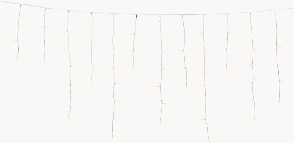 Exteriérová svetelná LED-reťaz Icicles