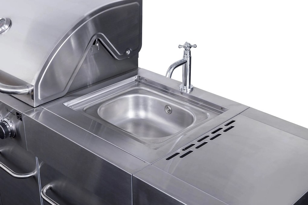 Plynový gril G21 Arizona, BBQ kuchyňa Premium Line 6 horákov + zadarmo redukčný ventil