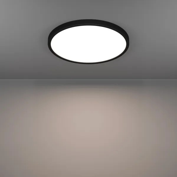 Eglo 901725 -LED RGBW stmievateľné dymové stropné svietidlo FUEVA-Z LED/17,5W/230V 39,9cm IP44 čierna