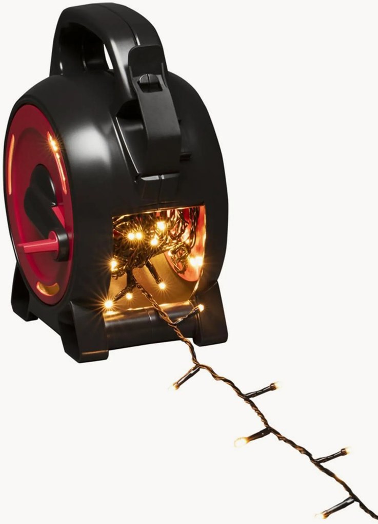 Svetelná LED reťaz do interiéru/exteriéru's navijakom Bambi
