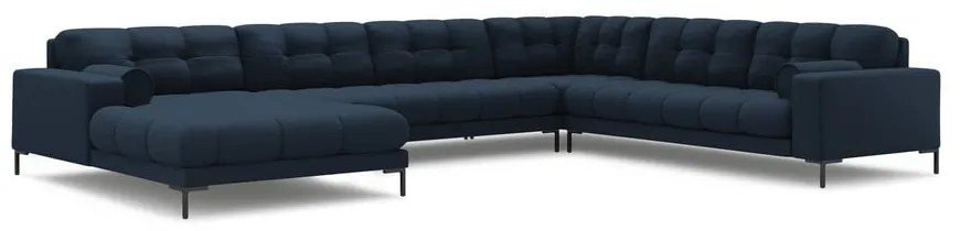 Modrá rohová pohovka (pravý roh) Bali – Cosmopolitan Design