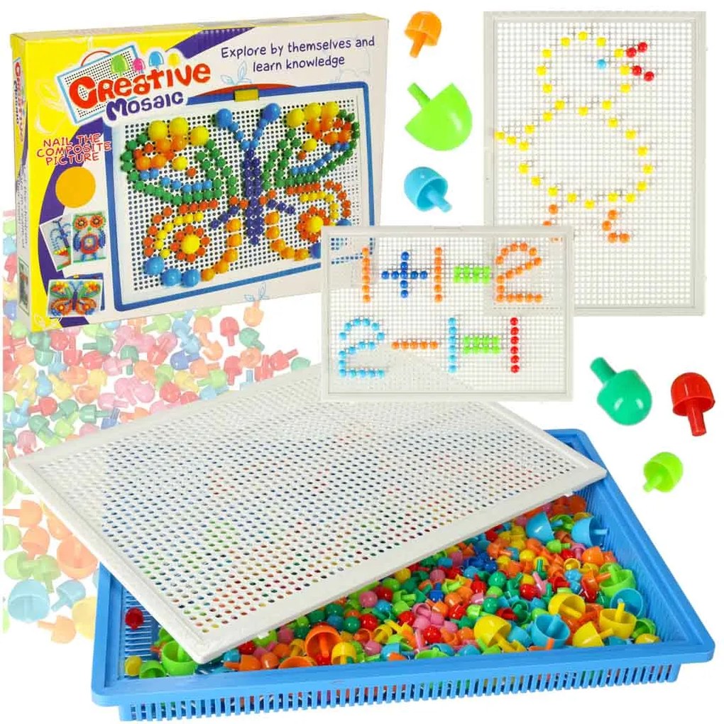 KIK KX7527 Puzzle s houbičkami 296ks