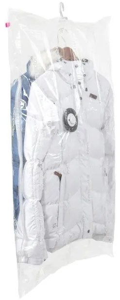 Vákuový úložný obal na odevy 70 x 105 cm, číra