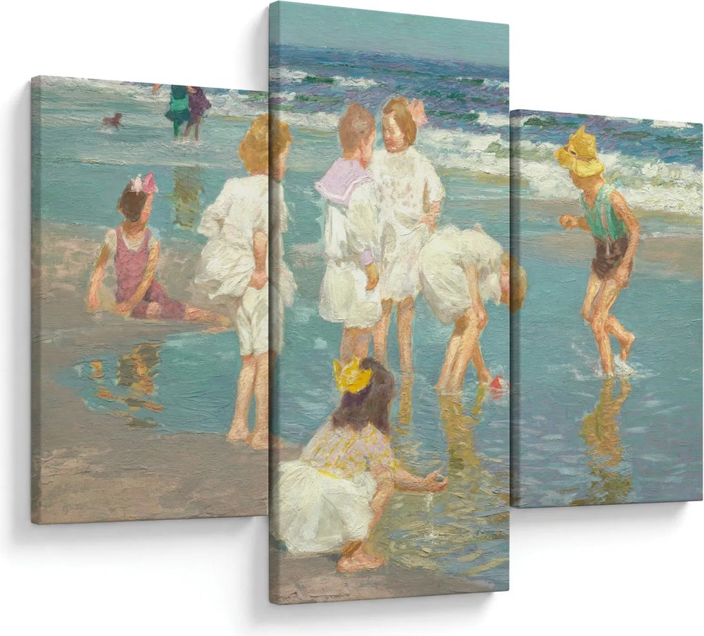 Obraz - Edward Henry Potthast, A Holiday, reprodukcia (90x60 cm)