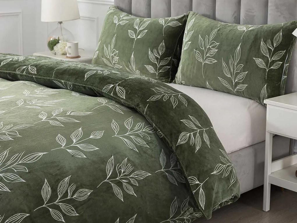 XPOSE® Mikroplyšové obliečky RASTLINY Exclusive