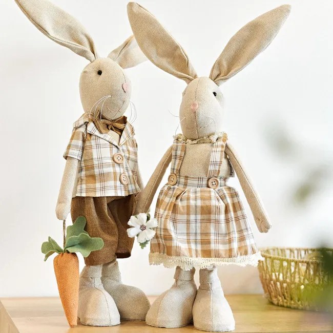 Veľkonočný zajačik LUPE s teleskopickými nohami 877631