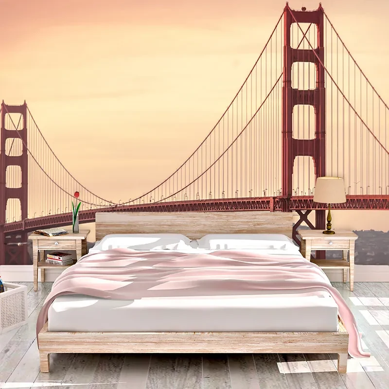 Sablio Tapeta Golden Gate 2 - 208x125 cm
