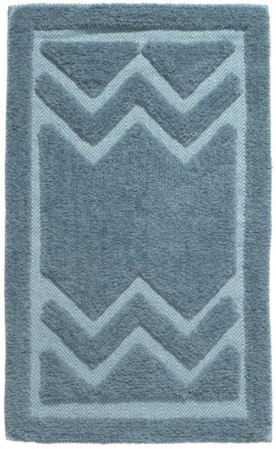 Kúpeľňový koberček modrý