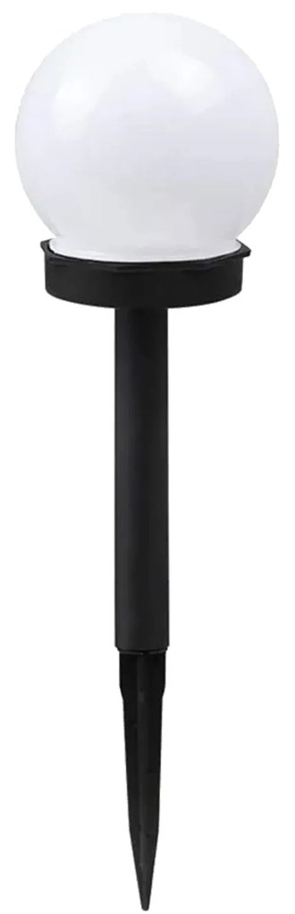 Bluegarden Toolight, LED solárna lampa 1ks P60264, čierna-biela, OGR-03601
