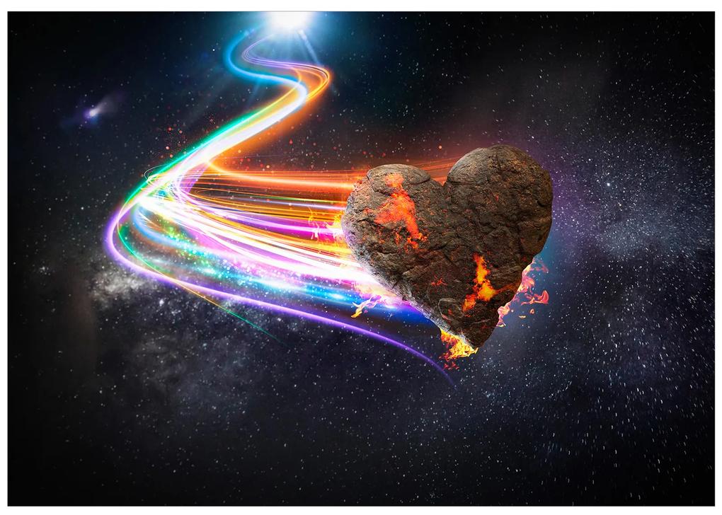 Artgeist Fototapeta - Love Meteorite (Colourful) Veľkosť: 150x105, Verzia: Premium