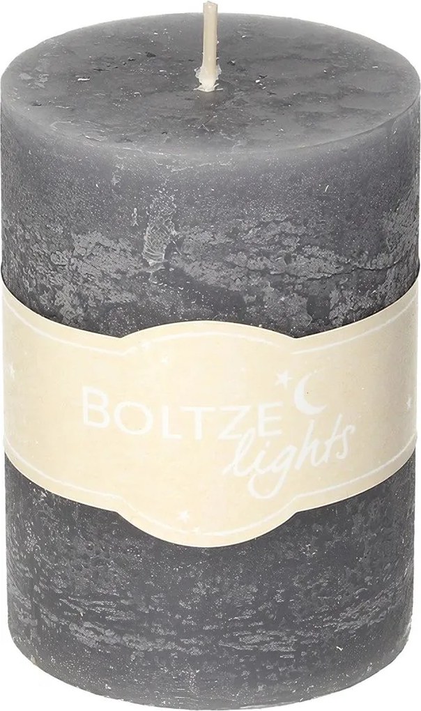 Sviečka Lea 10cm dark grey