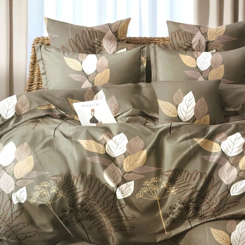 Flanelové obliečky Homa ALEVA VINTAGE 7-set 140x200 cm