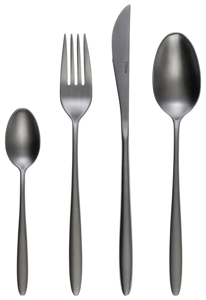 Príborový set 16 ks – Vivo PVD Light Grey matný - 140303