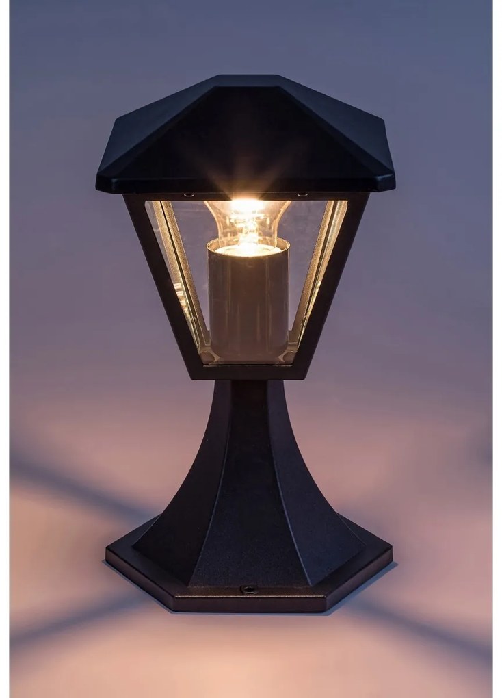 Rabalux 7148 vonkajší nízky stĺpik lampáš Paravento, antracit