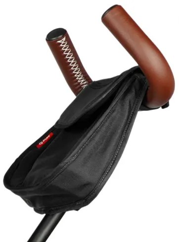Detská trojkolka Rito Deluxe Rubber čierna