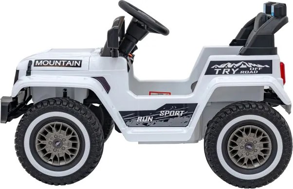 Elektrické autíčko Off Road MOUNTAIN biele