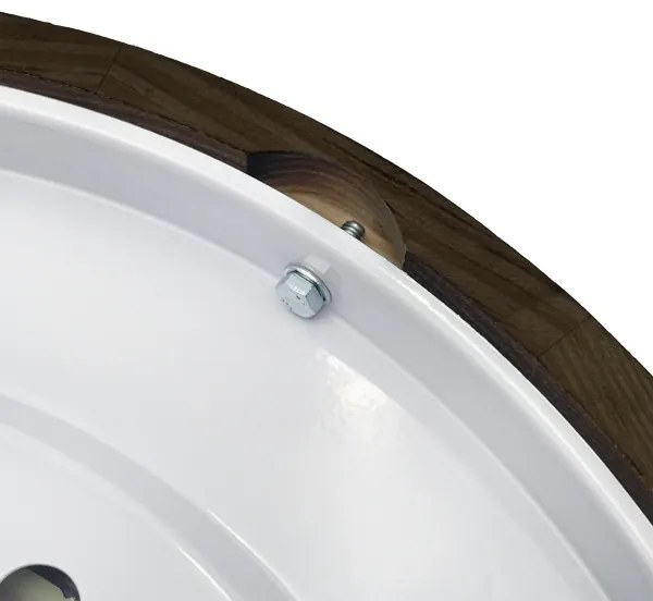 Brilagi - Stropné svietidlo CARVALHO SMOKEY 2xE27/60W/230V dub pr. 37,5 cm