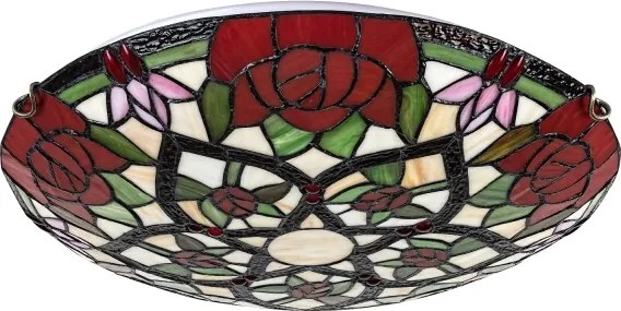 Brilagi - Tiffany vitrážové stropné svietidlo GARLAN 2xE27/60W/230V