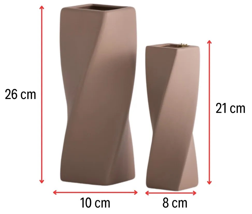 Sprial Set - Brown