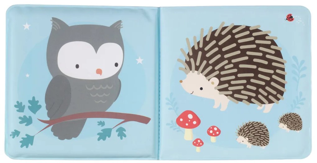 A Little Lovely Company - knižka do kúpeľa - kamaráti z lesa