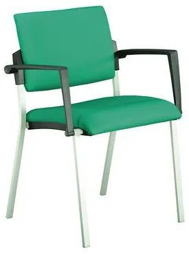 Konferenčná stolička Square Grey, zelená