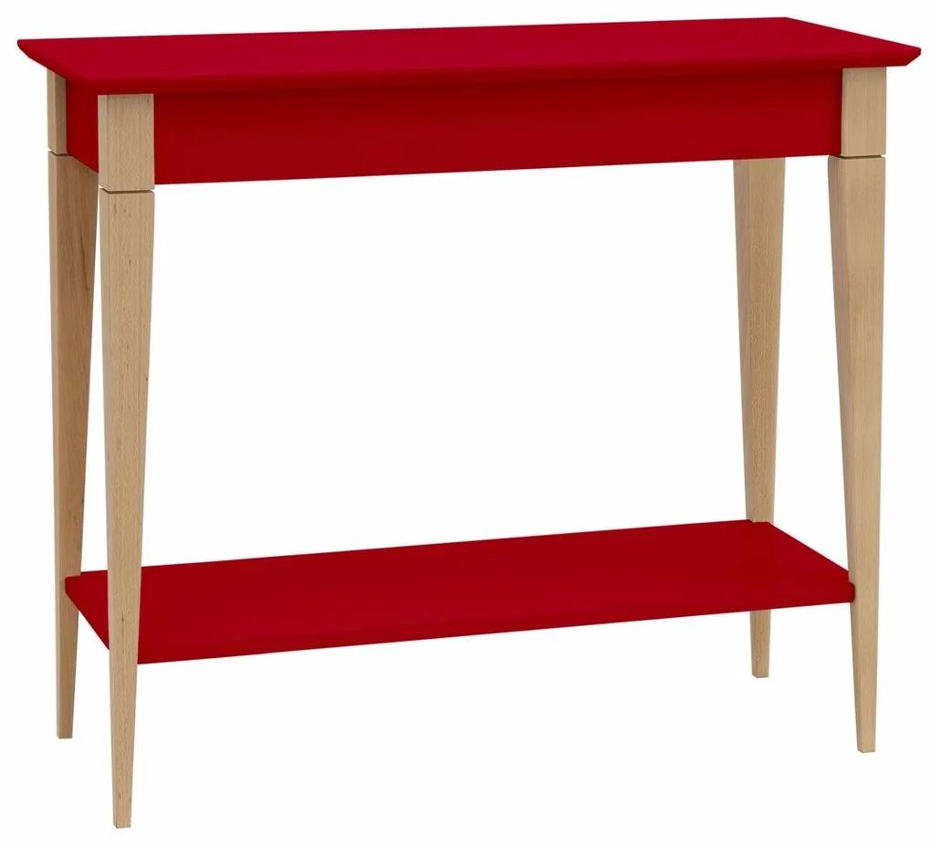 RAGABA Mimo konzolový stôl široký, červená