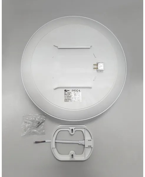 LED Kúpeľňové stropné svietidlo CIRCLE LED/18W/230V 4000K pr. 30 cm IP44 biela