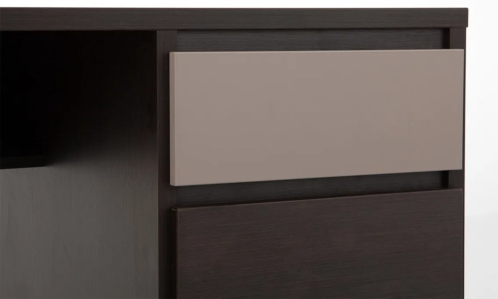 DREVONA Písací stolík pravý wenge RP POLO 2