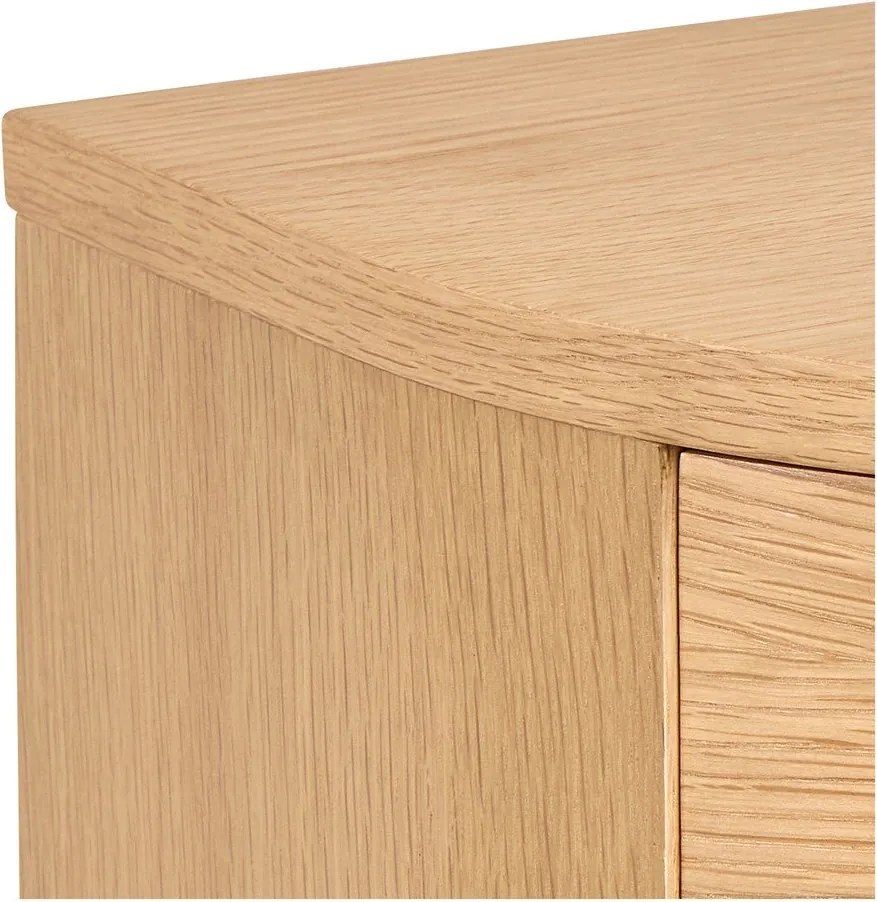 Nočný stolík v dekore duba v svetloprírodnej farbe Paron – Actona