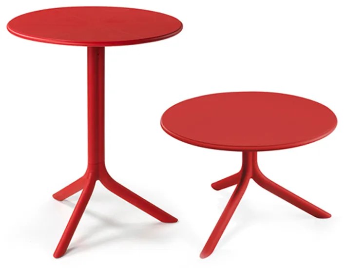 Stima Plastový nastavevitelný stôl SPRITZ Odtieň: Rosso - červená