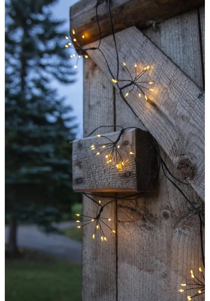 Vonkajšia solárna LED svetelná reťaz Star Trading Firework Solar, dĺžka 2,1 m