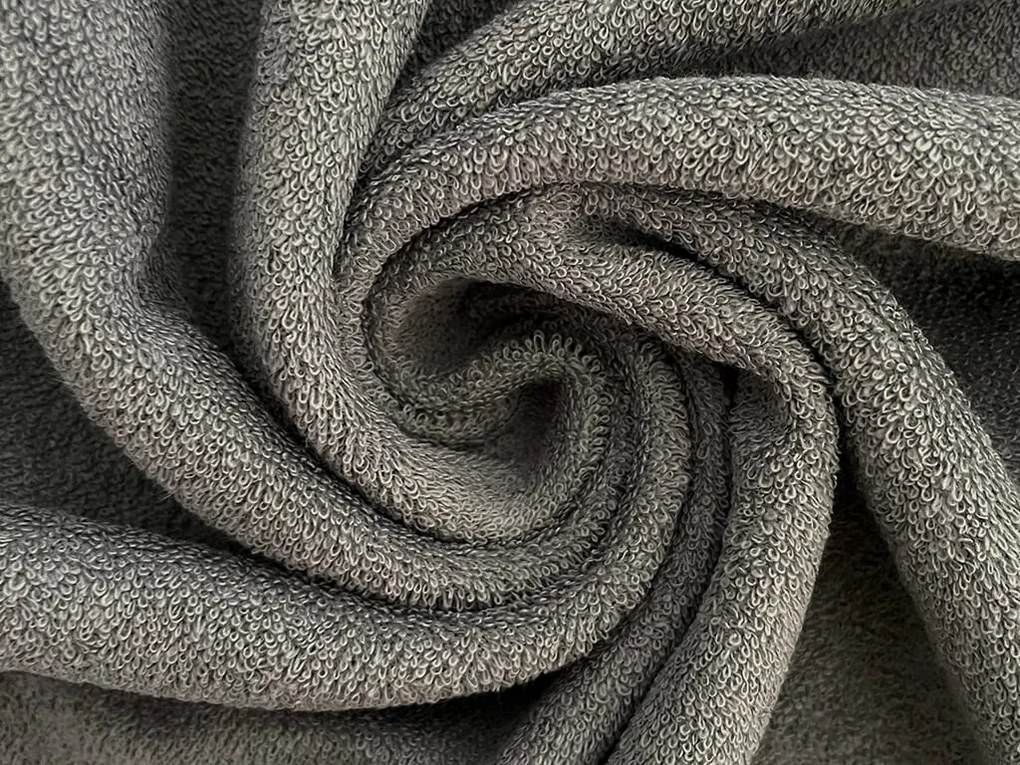 NY Plachta Froté 70x160 Farba: Grafitová