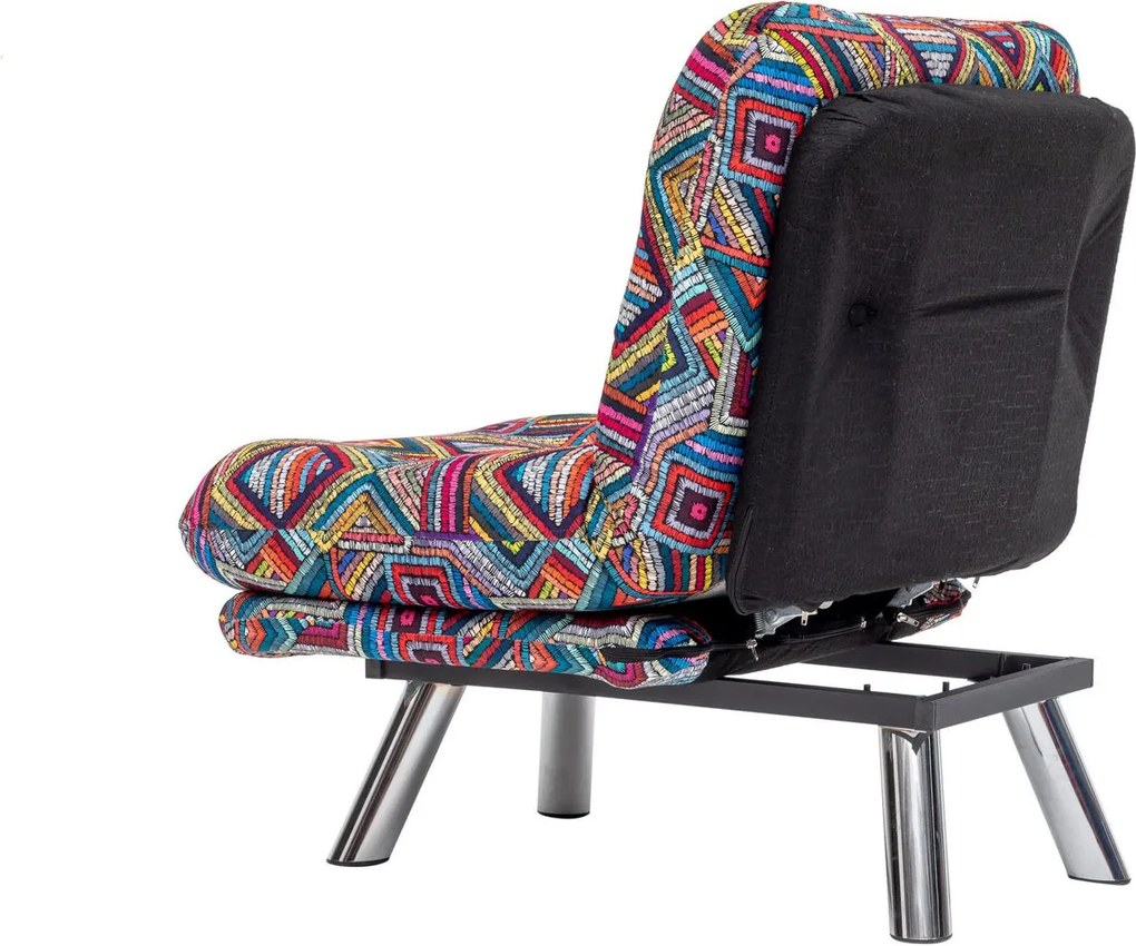 Rozkládací křeslo Misa Small vícebarevné