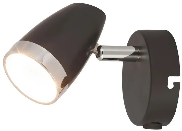 Rabalux KAREN 6512LED nástenné bodové svietidlo 1x4W | 280lm | 3000K | IP20 - čierna